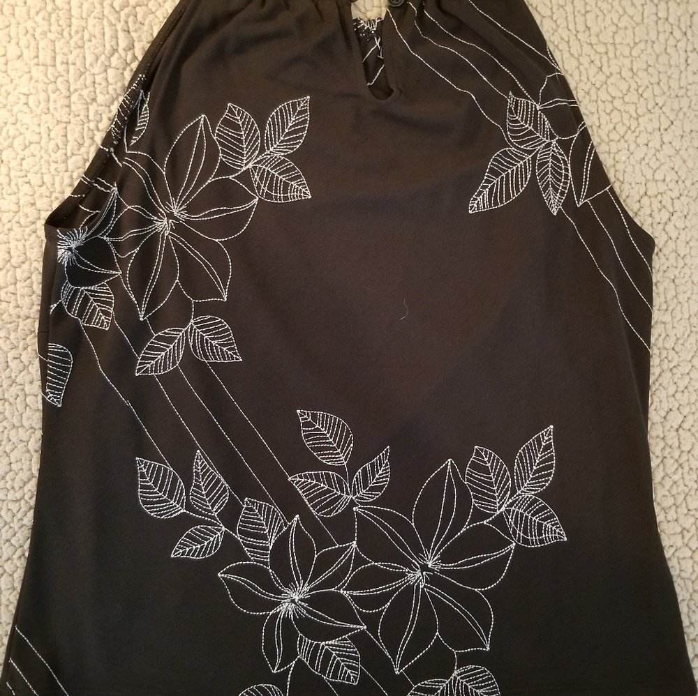 Ann Taylor Loft womens blouse sleeveless shirt